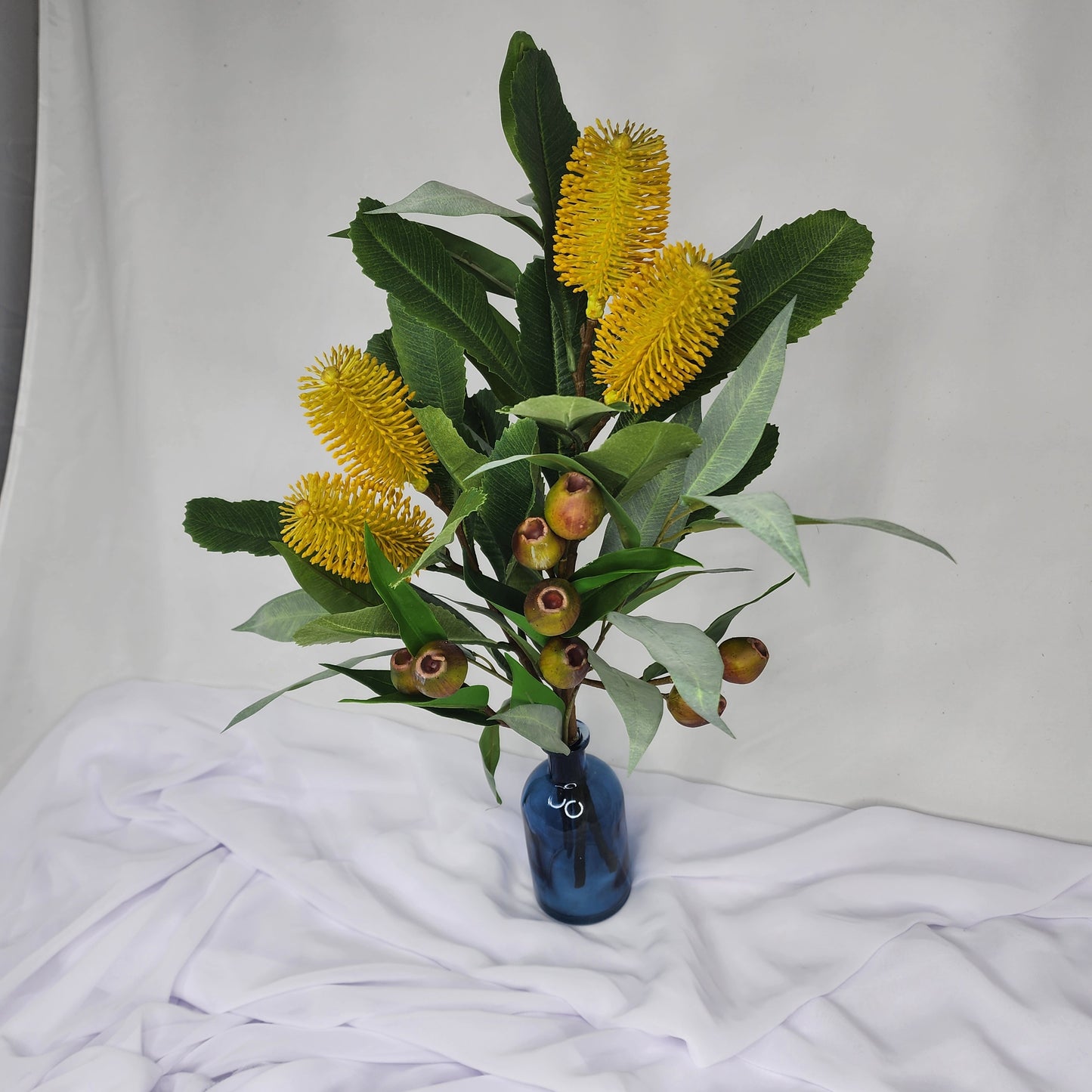 Banksia Spray Arrangement - Realistic Artificial Flowers