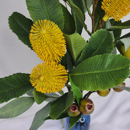 Banksia Spray Arrangement - Realistic Artificial Flowers