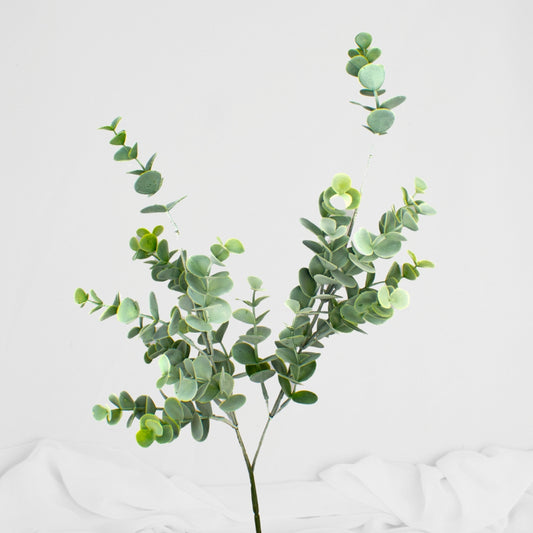 Eucalyptus Spray Grey Green - Realistic Artificial Flowers