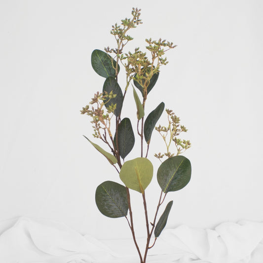 Eucalyptus Seed Spray - Realistic Artificial Flowers