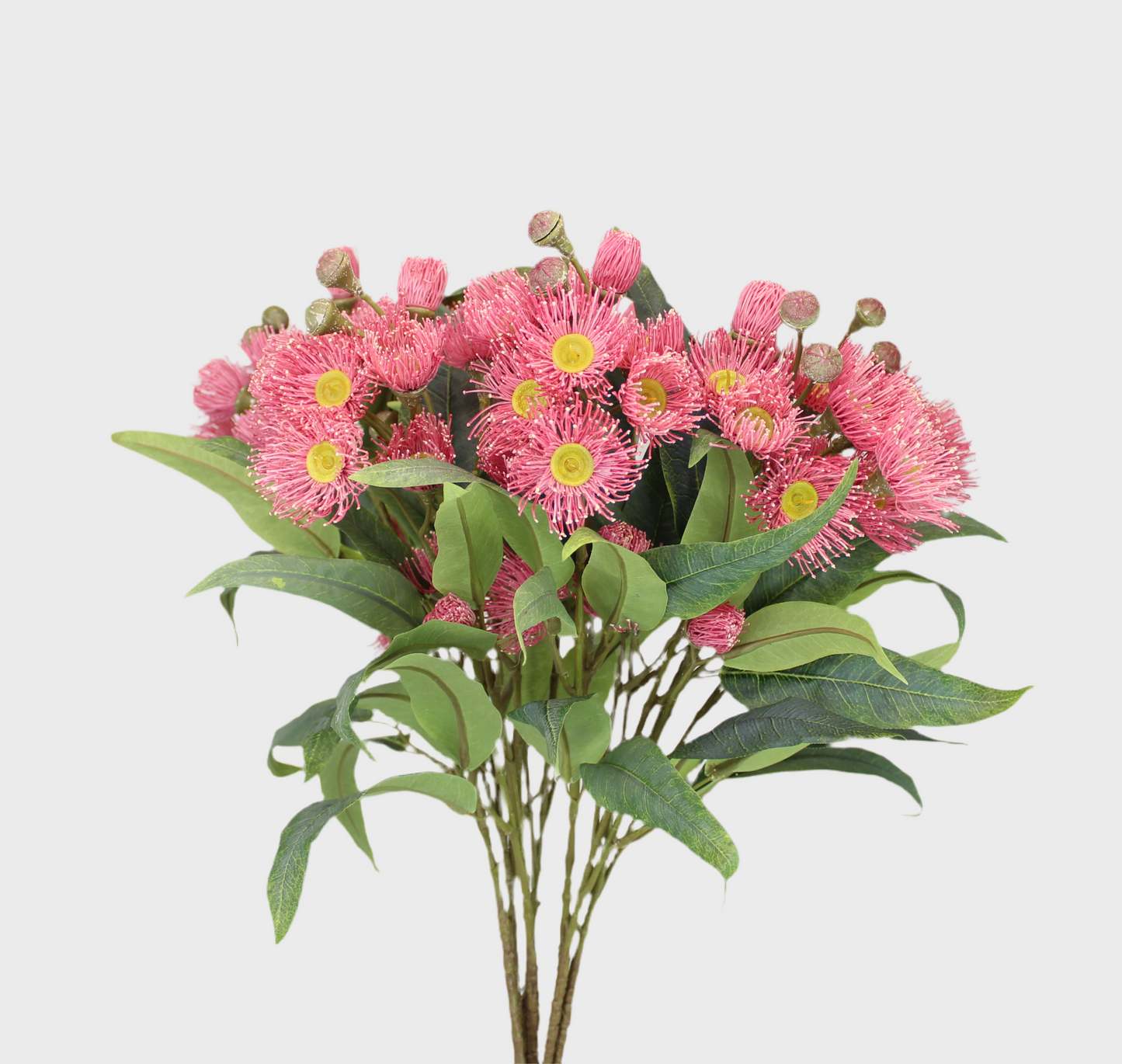 Australian Pink Gum Blossom Stem - Realistic Artificial Flowers