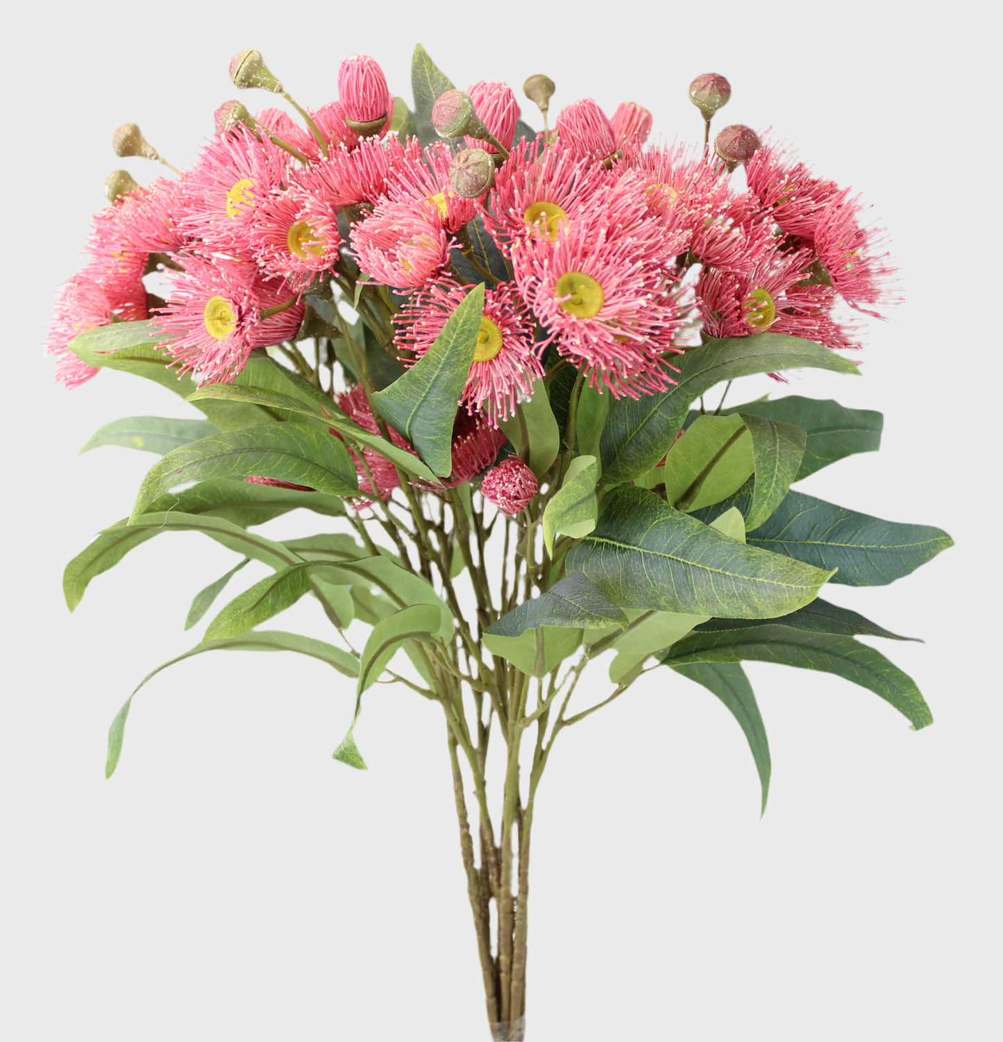 Australian Pink Gum Blossom Stem - Realistic Artificial Flowers