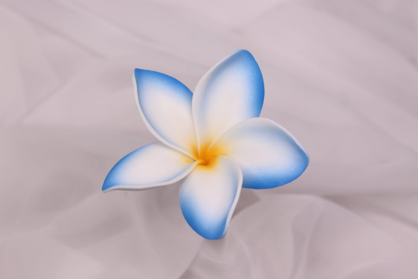 Blue Horizon Frangipani Real Touch ( 6 Pack ) - Realistic Artifical Flowers