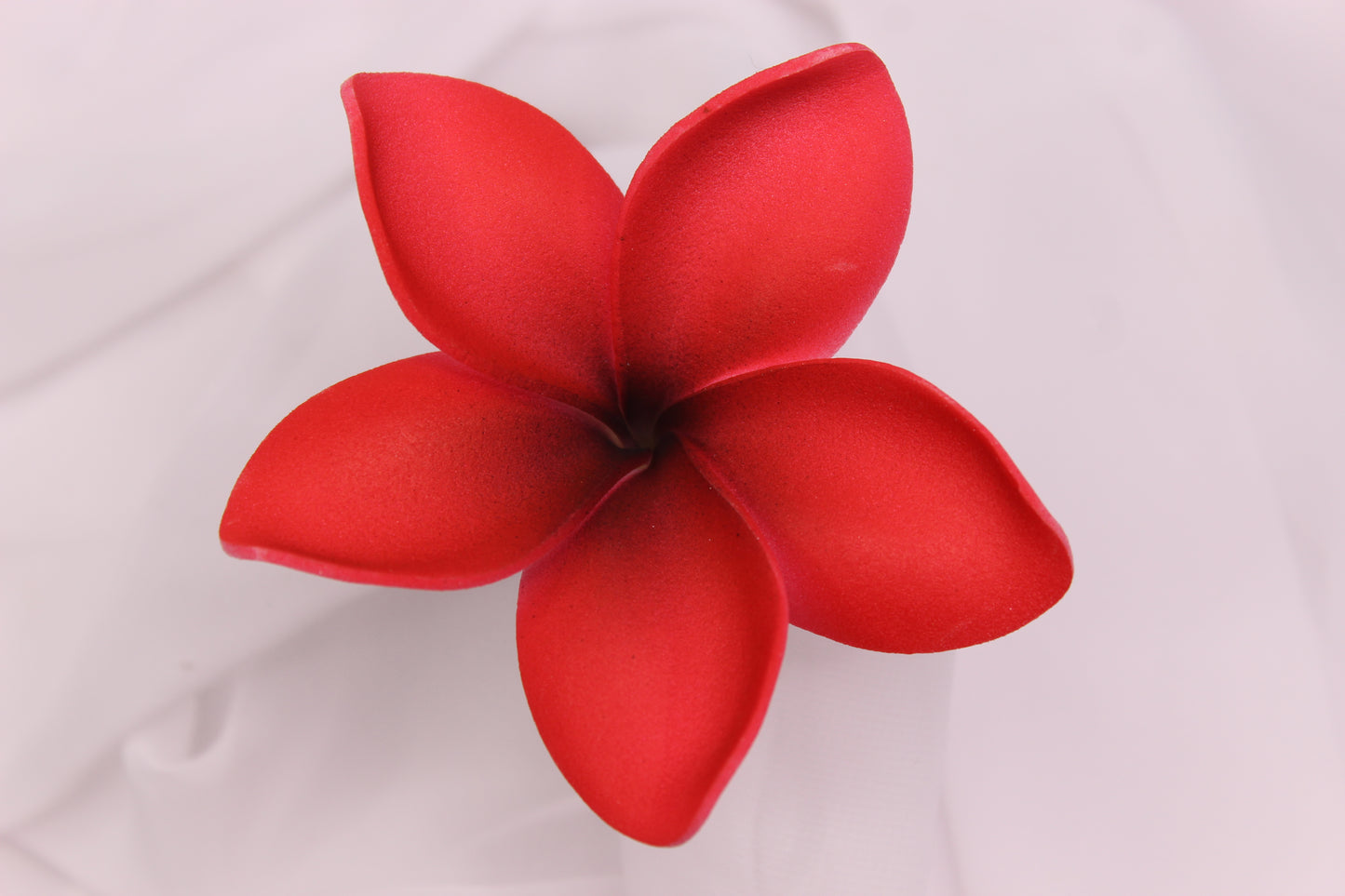 Scarlet Flame Frangipani Real Touch ( 6 Pack ) - Realistic Artifical Flowers