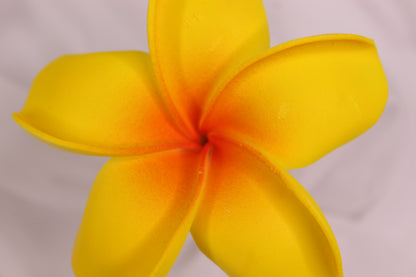 Tropical Sunrise Frangipani Real Touch ( 6 Pack ) - Realistic Artifical Flowers