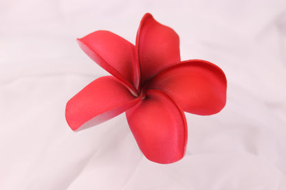 Passion Red Frangipani Real Touch Frangipani Real Touch ( 6 Pack ) - Realistic Artifical Flowers