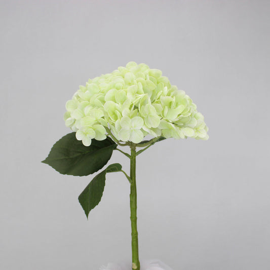 Light Green Real Touch Hydrangea - Realistic Artificial Flowers