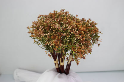 Rust Native Babies Breath - Realistic Arificial Flowers