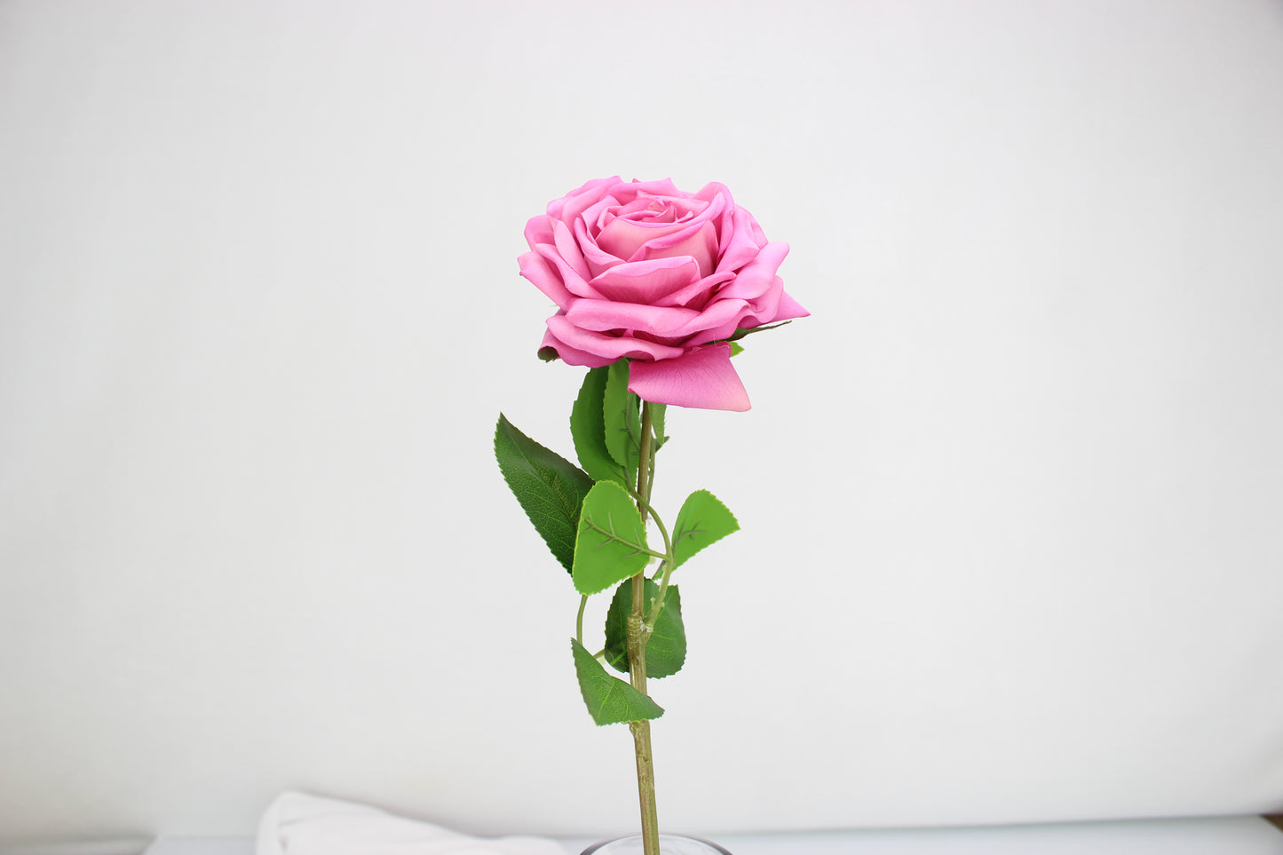 Fuchsia Dream Real Touch Rose  - Realistic Artificial Flowers