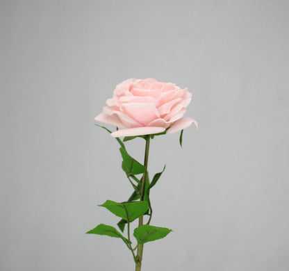 Blush Pink Real Touch Rose - Realistic Artificial Flowers