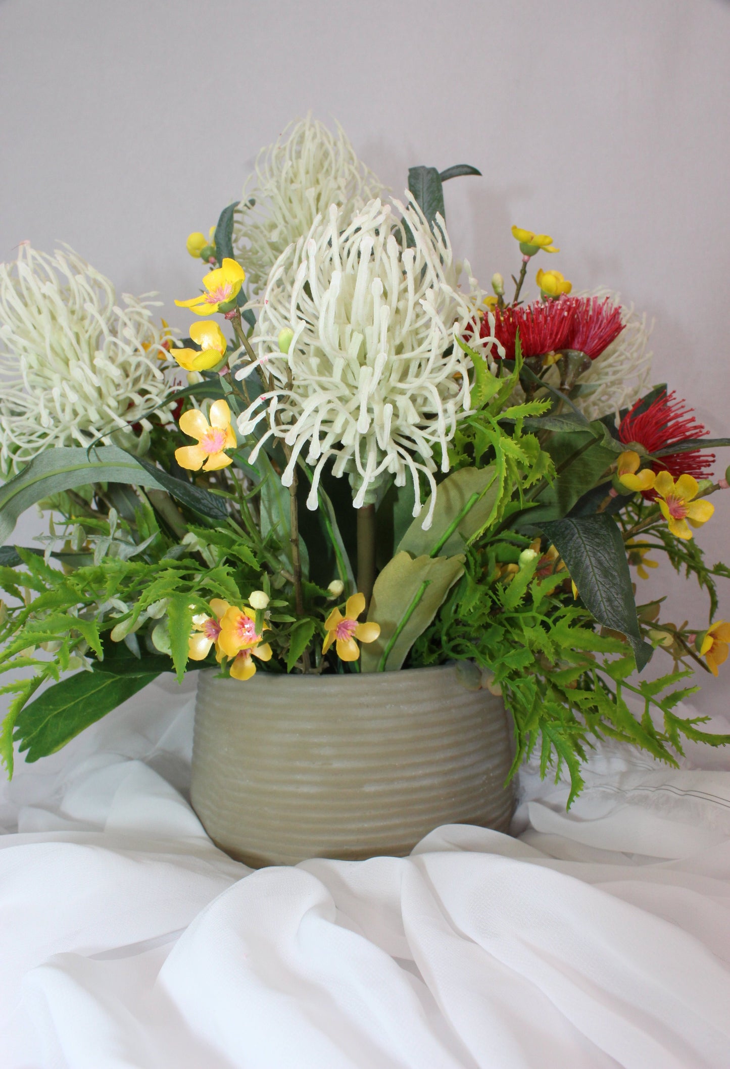 Bushland Harmony - Realistic Artificial Flowers