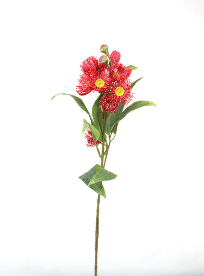 Dark Pink Gum Blossom Stem - Realistic Artificial Flowers