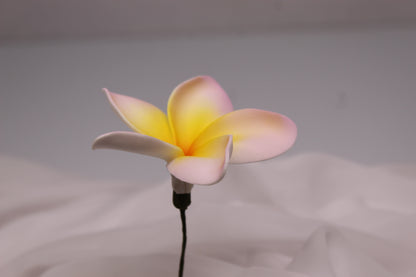 Blushing Sunrise Frangipani Real Touch ( 6 Pack ) - Realistic Artifical Flowers