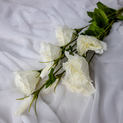 artificial White Lisianthus