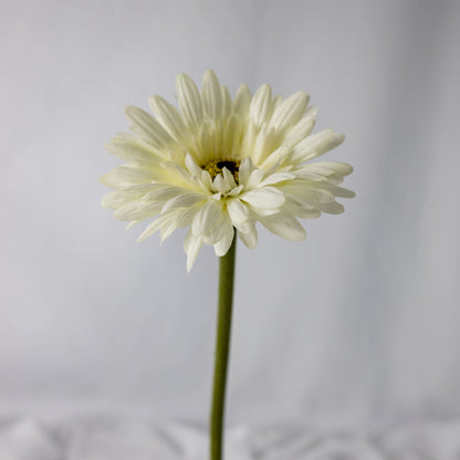 artificial white gerbera flower