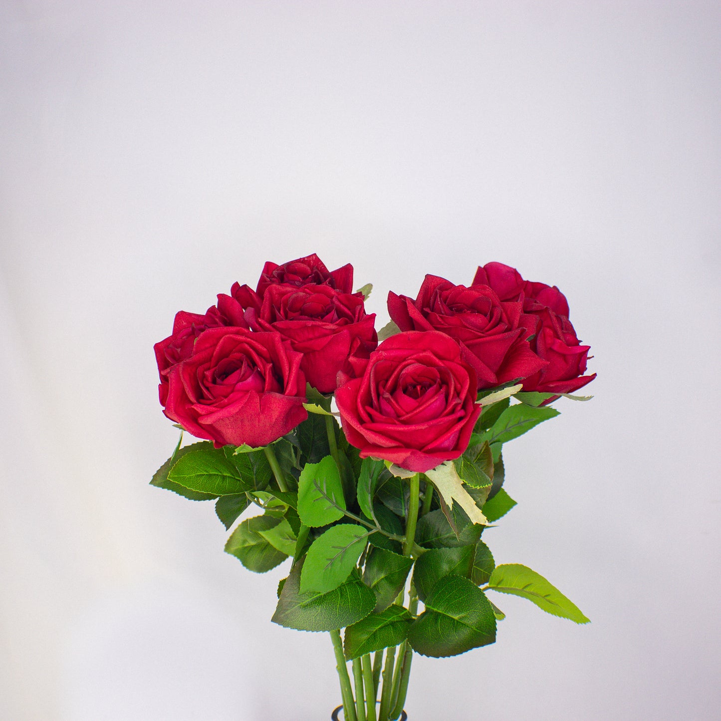 Red Large Real Touch Rose - Realistic Artificial Flowers