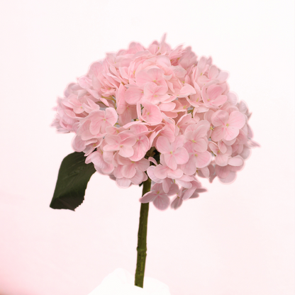 Dusty Light Pink Real Touch Hydrangea  - Realistic Artificial Flowers