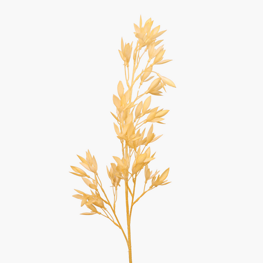 Golden Grass Foliage Stem - Realistic Artificial Flowers