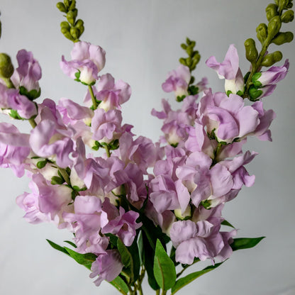 artificial Lavender Snap Dragons