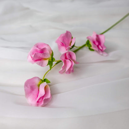 artificial Pink Sweet Peas