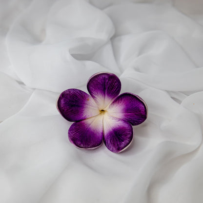 artificial Purple Haze Frangipani Flowerhead