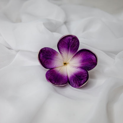 artificial Purple Haze Frangipani Flowerhead