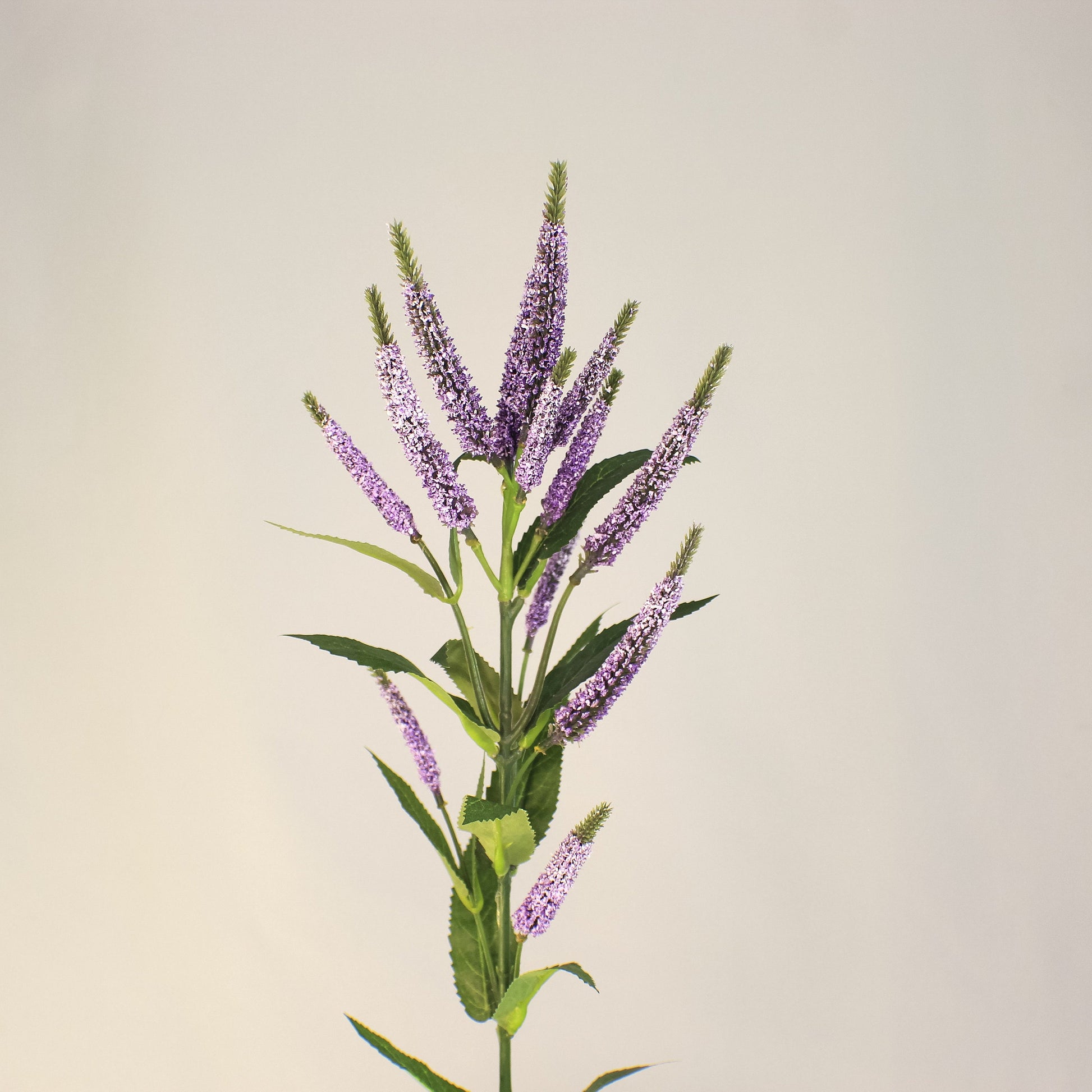 Lavender Cattail Spray - Realistic Artificial Flowers