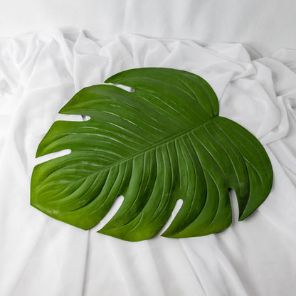 artificial monstera placemat