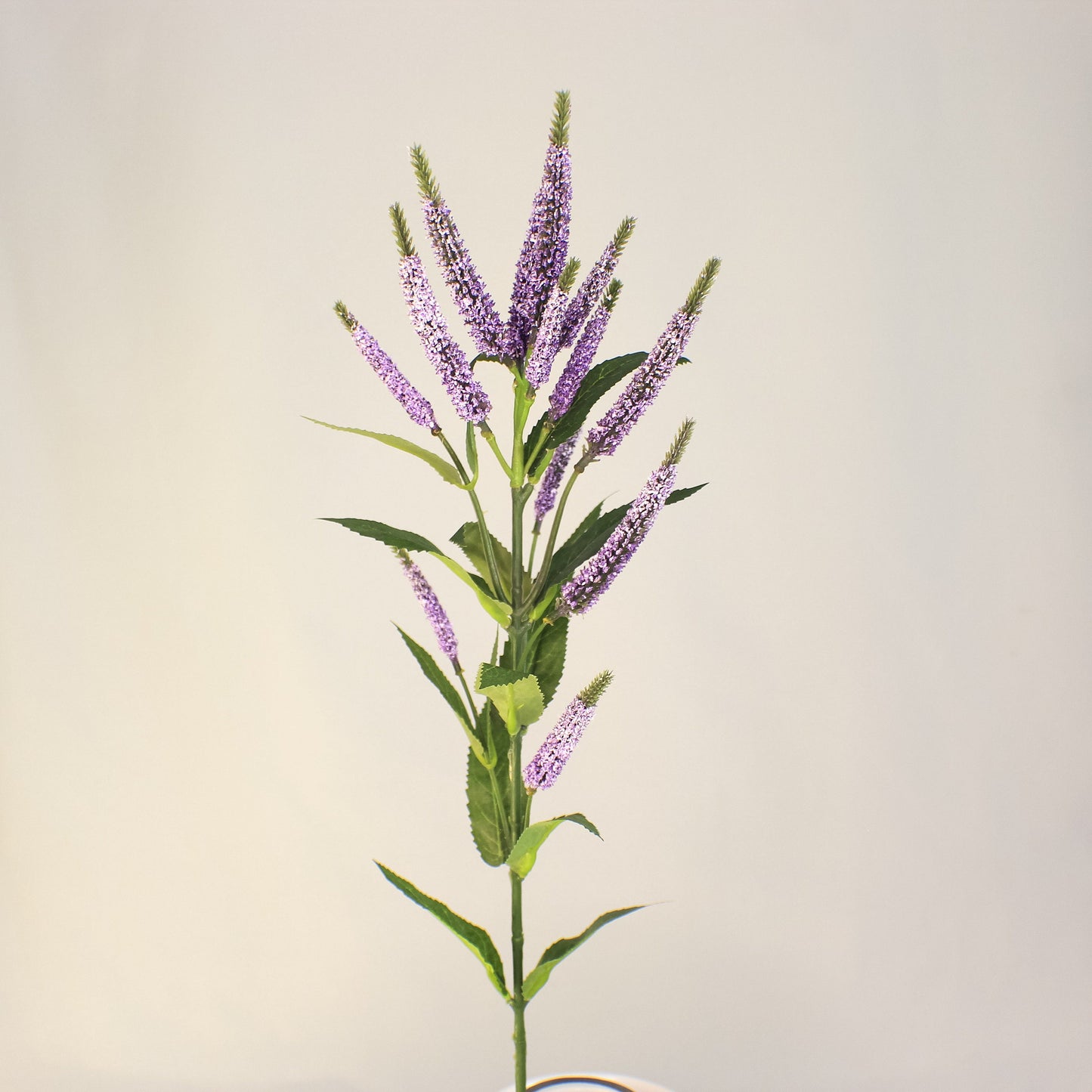 Lavender Cattail Spray - Realistic Artificial Flowers