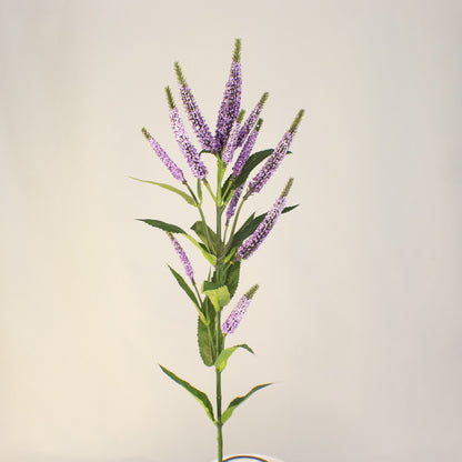 Lavender Cattail Spray - Realistic Artificial Flowers