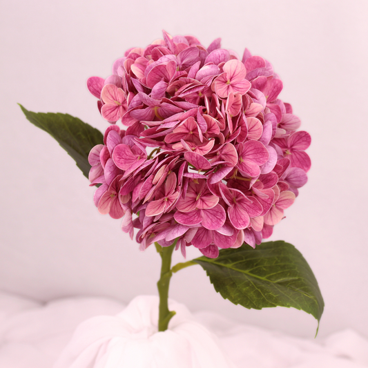 Mauve Real Touch Hydrangea  - Realistic Artificial Flowers