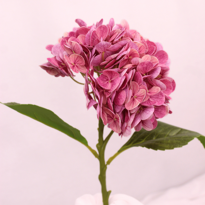 Mauve Real Touch Hydrangea  - Realistic Artificial Flowers