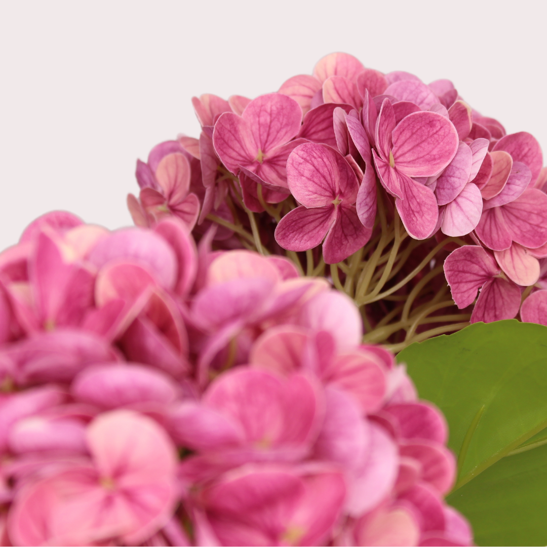 Mauve Real Touch Hydrangea  - Realistic Artificial Flowers