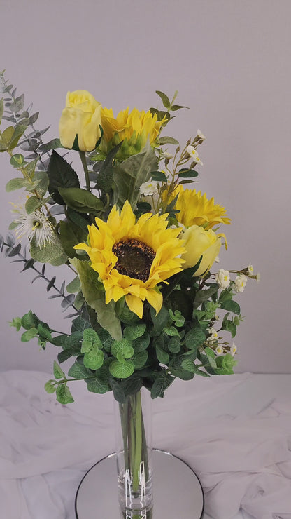 Real Touch Sunflower Bouquet '88'