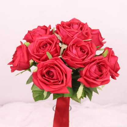 Red Rose Bouquet  - Realistic Artificial Flowers