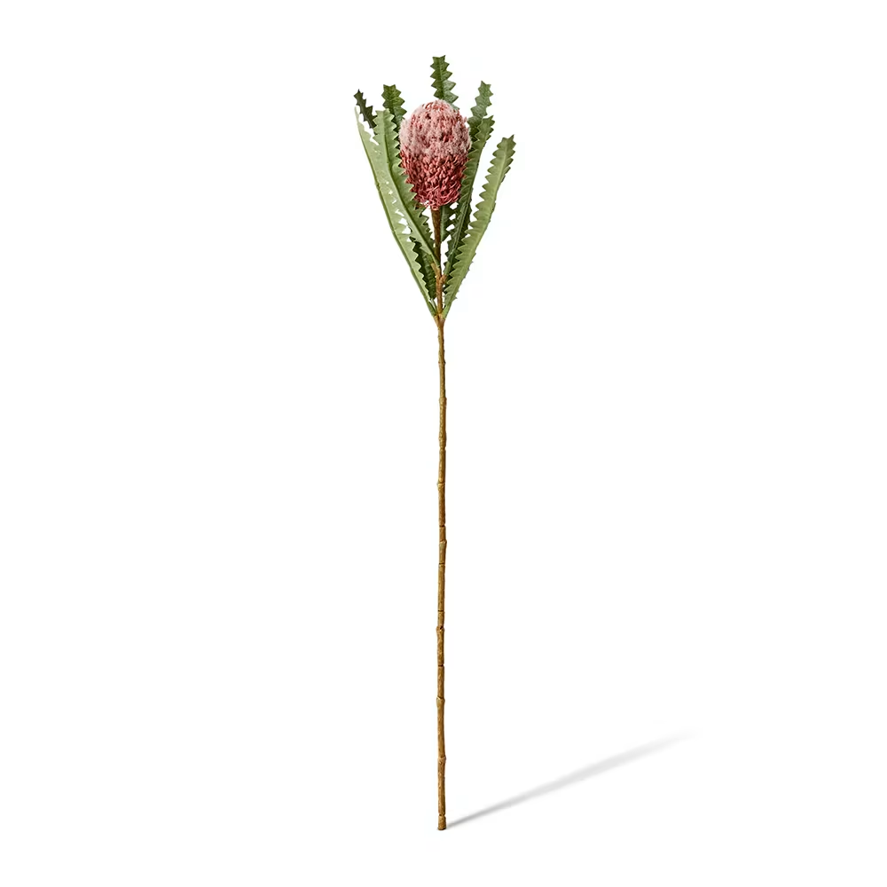 Mini Banksia Dusty Pink - Realistic Artificial Flowers