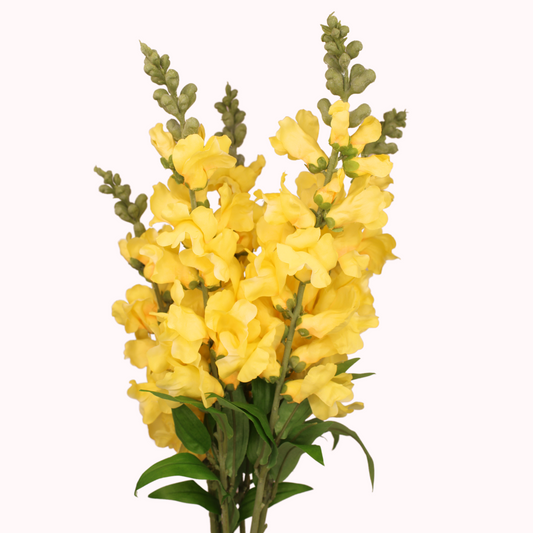 Yellow Snapdragon  - Realistic Artificial Flowers